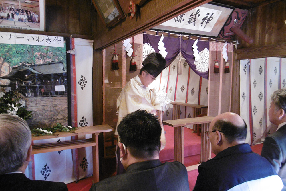 三島八幡神社にて新年式を執り行いました