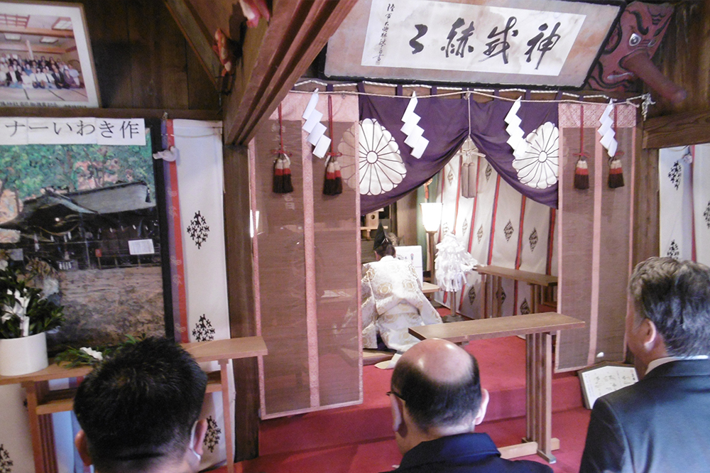 三島八幡神社にて新年式を執り行いました